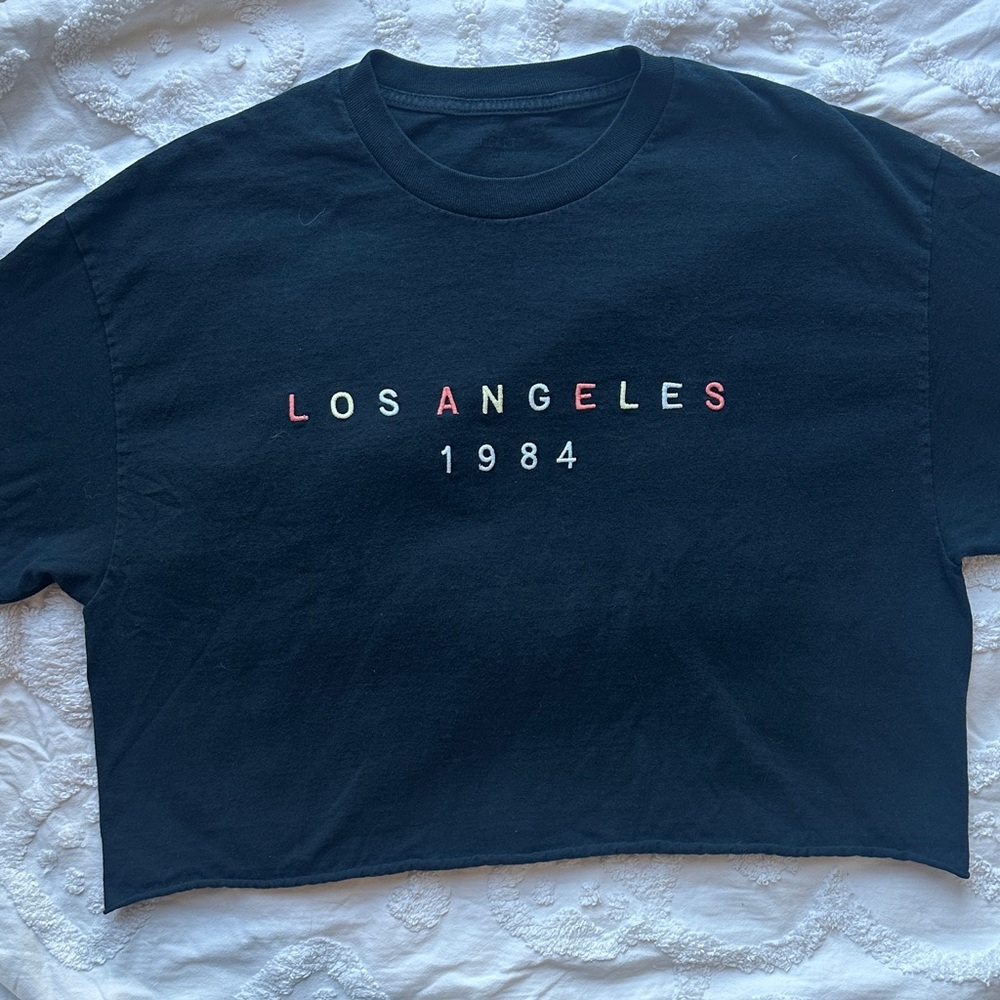 Black Los Angeles 1984 T-Shirt